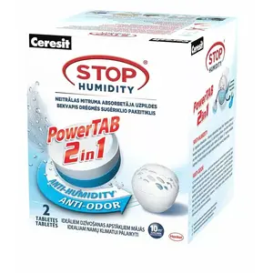 Таблетки-наполнители CERESIT Stop Humidity Micro 2 x 300 г — сменные таблетки