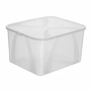 Uzglabāšanas kaste rotho ARCO 25L — plastmasas saliekams/krāvējs konteiners, tilpums 25 l