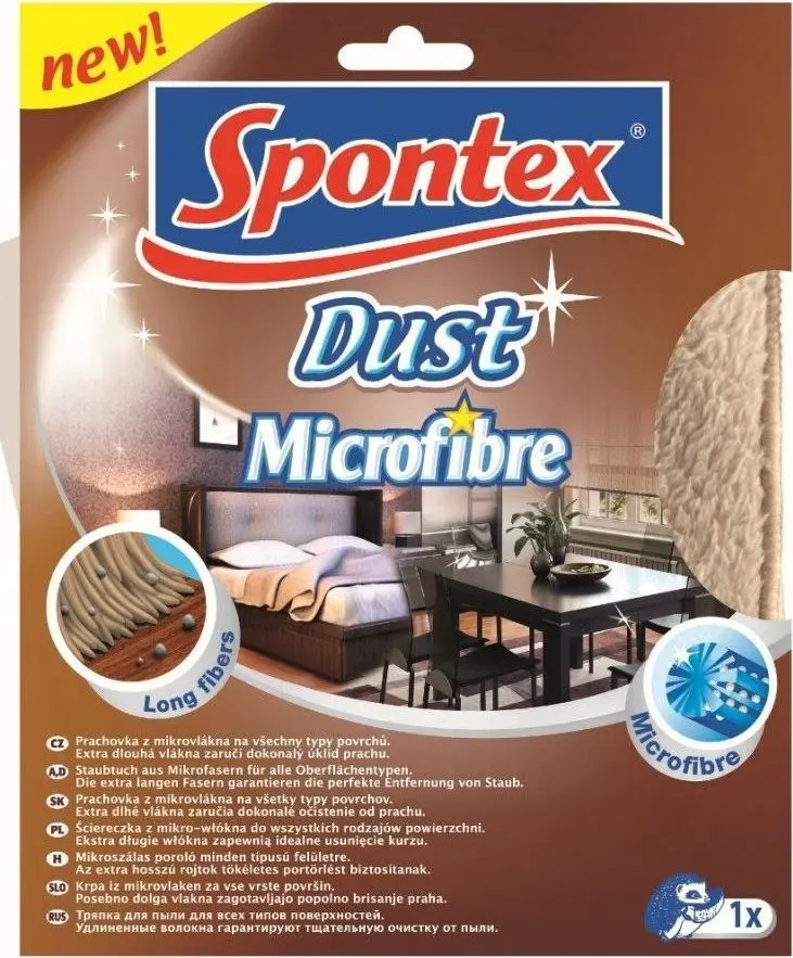 Microfibre Dust Cloth Spontex Photo 2