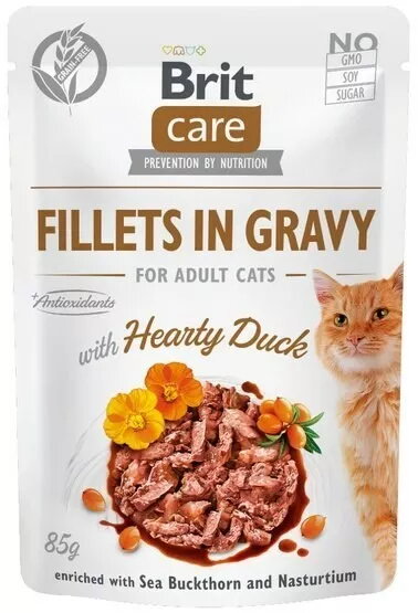 Mitrs kaķu barība Brit Fillets ar