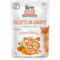 Mitrs kaķu barības Brit Fillets in
