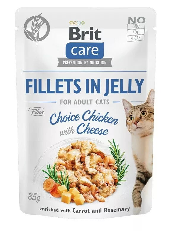 Mitrs kaķu barība Brit Fillets in