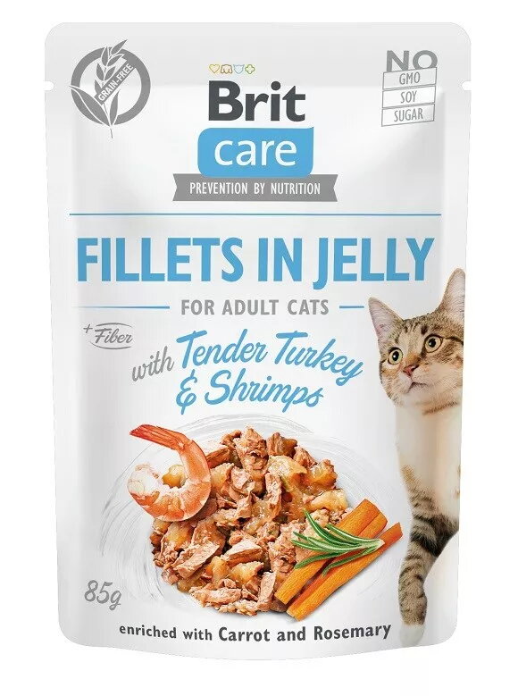 Mitrā kaķu barība Brit Fillets in
