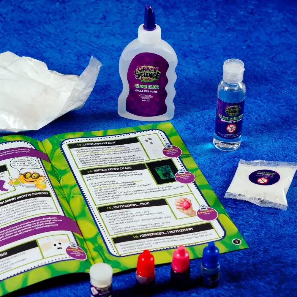 Liscianigiochi Crazy Science Slime in the dark komplekts Photo 2