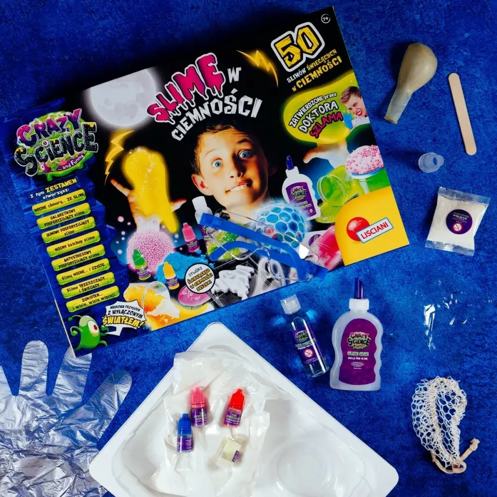 Liscianigiochi Crazy Science Slime in the dark komplekts Photo 12