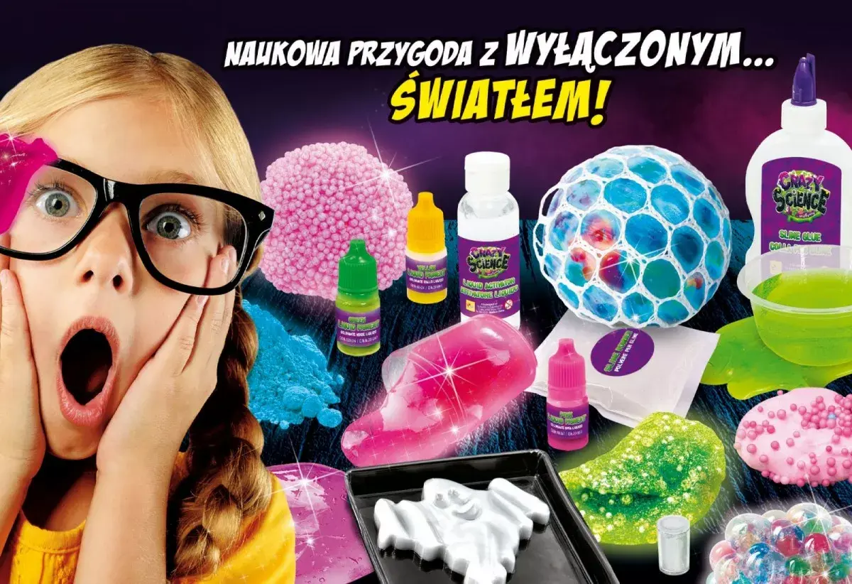 Liscianigiochi Crazy Science Slime in the dark komplekts Photo 14