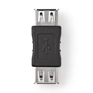 Nedis CCGB60900BK USB-A to USB-A Gender Changer Adapter