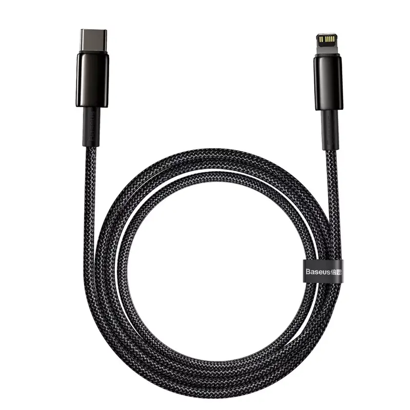 Cable Baseus Tungsten Gold 2 m Photo 5