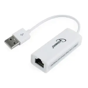 Сетевая карта Gembird NIC-U2-02 USB в Ethernet проводная 100 Мбит/с черная