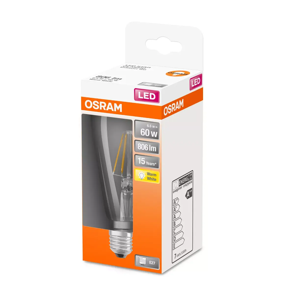 Ledvance STAR LED лампа 6.5 W E27 Photo 3