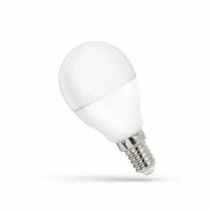 Spectrum P45 LED spuldze, 8W, E14 cokols, 4000K neitrāli balta gaisma, 650lm