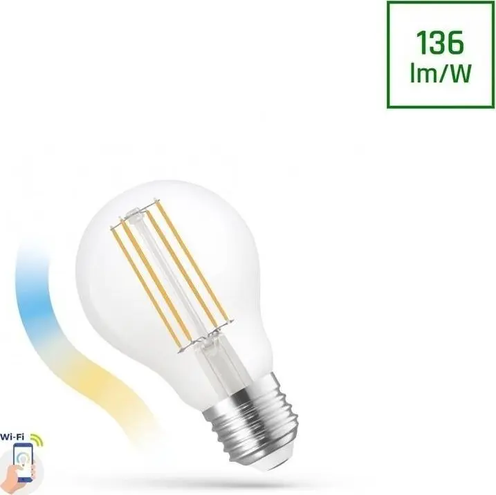 Spectrum LED GLS 5W COG CCT+DIMM Wi‑Fi Smart Photo 2