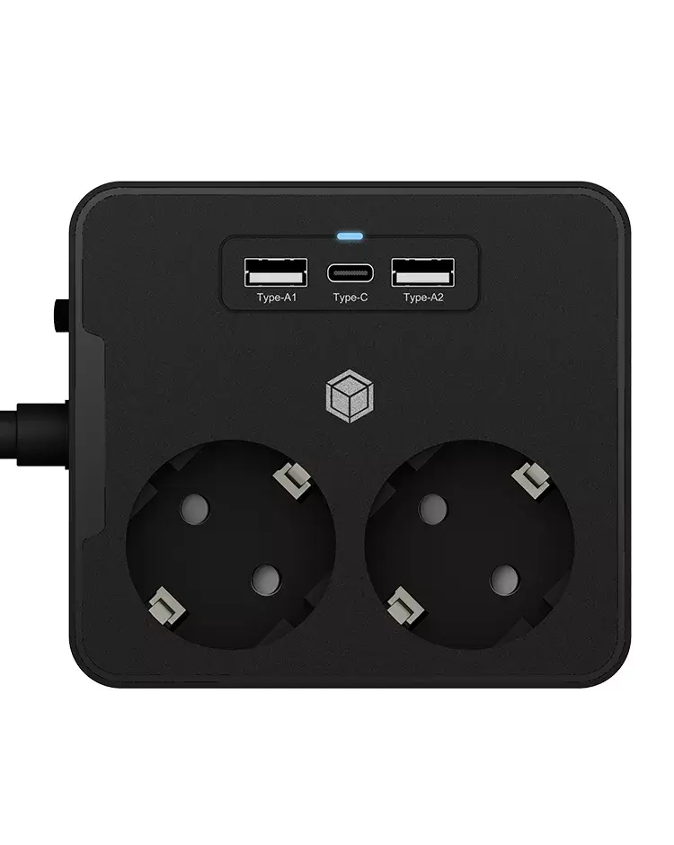 Удлинитель ICY BOX IB-MPS2220B-CH Photo 4