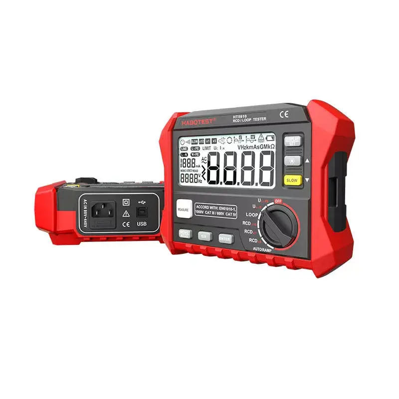 Habotest HT5910 цифровой тестер заземления Photo 2