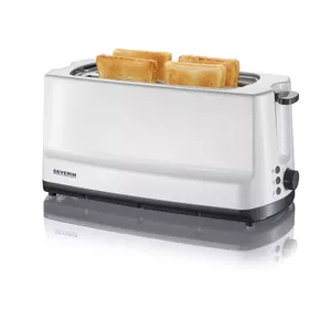 Toaster Severin AT 2234 4 slice(s) 1400 W Grey White