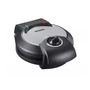 Waffle Iron Severin WA 2103 4 Waffle(s) 1200 W Black Silver