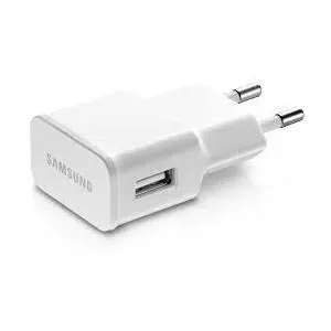 Сетевой USB‑адаптер Samsung EP-TA50EWE 1550 mA Белый – USB питание, выход 1550 мA