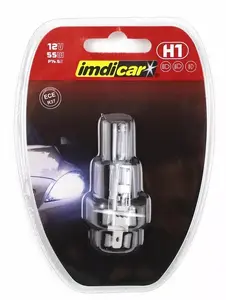 Галогенная автомобильная лампа IMDICAR H1 12V 55W