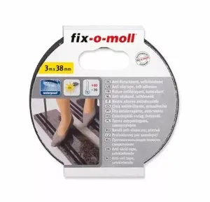 FIX-O-MOLL 3567012 neslīdoša līmlente, melna, 38 mm
