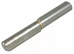 IBFM 414100 Weld-on Hinge 100mm with Fixed Pin Zinc Plated