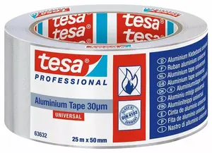 Tesa universālā alumīnija līmlente ar pamatni 25 m x 50 mm