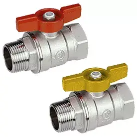 Шаровой кран Giacomini R254X002 3/8" наружная-внутренняя резьба