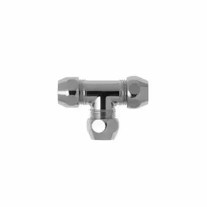 BENKISER 5183810 Chrome Plated Three-Way Joint 3/8" x 3/8" x 1"