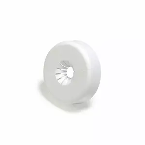 Giacomini R175A Plastic Front Cover for Pipe, White