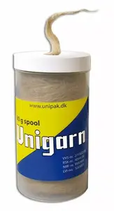 Льняное волокно UNIPAK Unigarn в катушке с дозатором 80 г