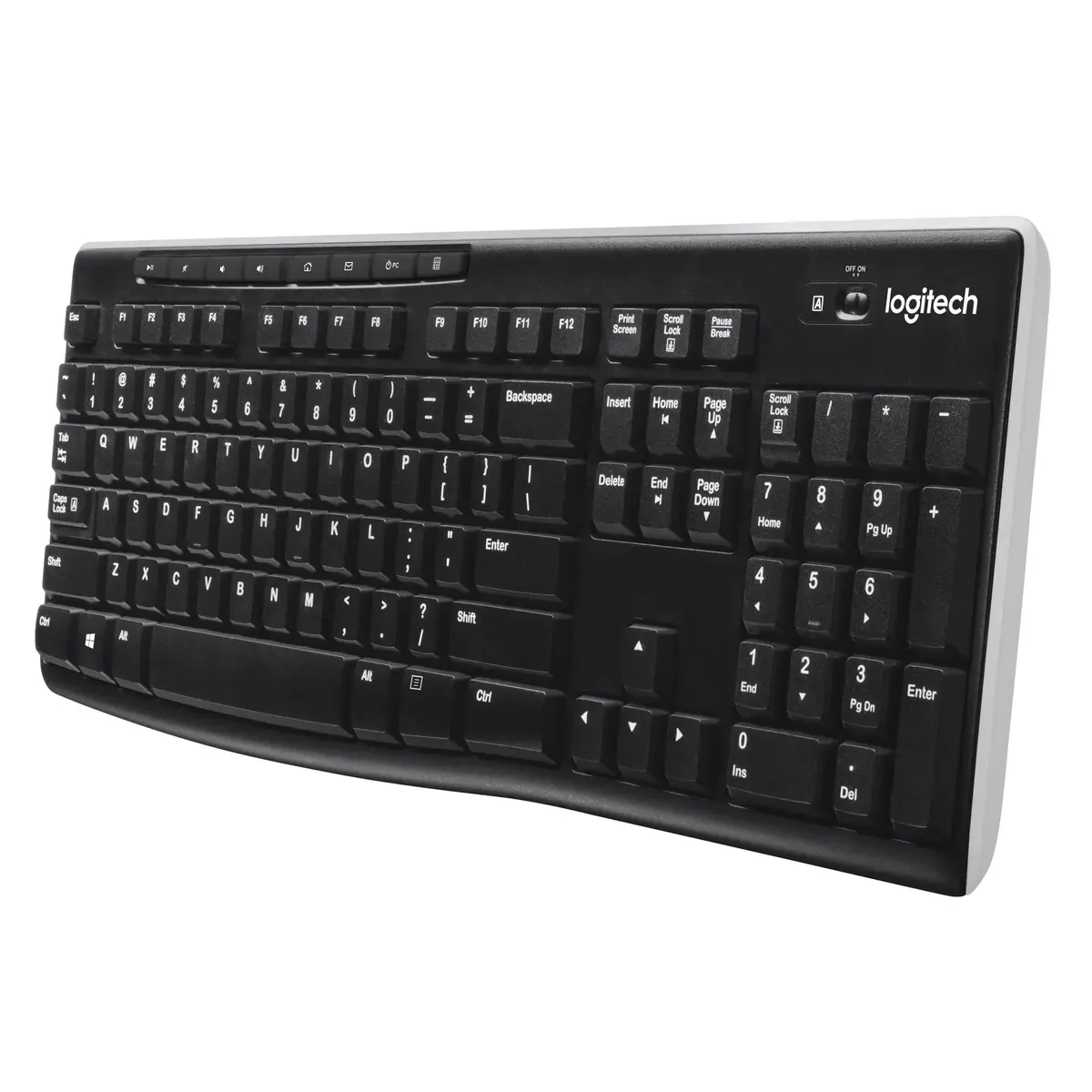 Bezvadu tastatūra Logitech K270 Photo 2