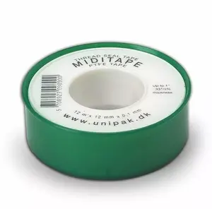 UNIPAK MIDI Teflon Tape 12mm x 12m x 0.1mm