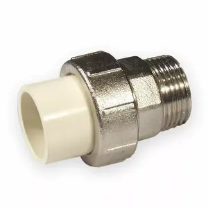 NIBCO 4733-405 Adapter 1/2 inch Plastic to Metal Threaded Connector