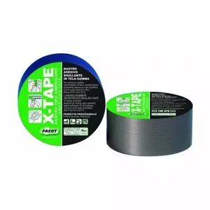 FACOT JOINTING X-TAPE blīvēšanas lente 50 mm x 25 m, melna