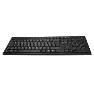 LogiLink ID0104 tastatūra Pele iekļauta RF Bezvadu QWERTZ Melns