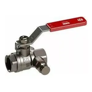 Ball valve ARCO SENA VA30 1/2" female-female with air drain, model 152103