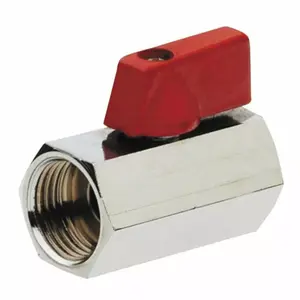 MT Mini Ball Valve 4109-015, Female-Female, PN 16