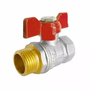 MT 40942015 Water Valve 1/2 inch Male-Female with Short Handle