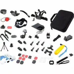 Mounting Accessories Kit for Action Cameras Xrec SB4525 — compatible with GoPro, SJCAM, Xiaomi, Sony