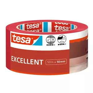 Krāsošanas maskēšanas lente TESA Excellent 50 m Caurspīdīga Papīrs 50 mm