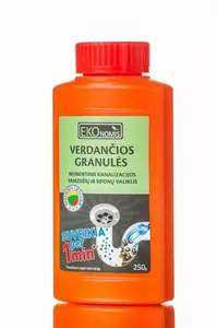 Средство для прочистки труб EKONOMIS Granules 250 г