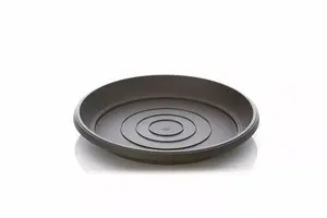Plastic plant saucer Prosperplast Terra Nova POD25 Dark Graphite (model POD25-S433)