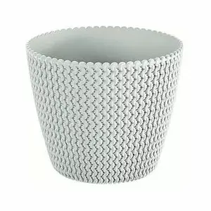 Flower pot Prosperplast SploFy DSP 260/S449 — plastic outdoor/indoor planter, model DSP260-S449