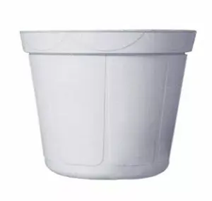 Plastic Flower Pot UNIPLASTEX CLASSIC UDC14 — round decorative planting pot