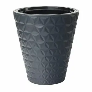 Puķu pods FORM_PLASTIC 2920-014 Diamond D40 — plastmasas podiņš, modelis 2920