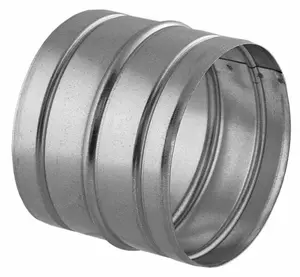 DARCO ZWS Round Coupling for Hot Air Distribution, 125mm