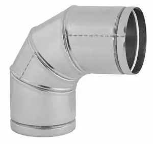 DARCO KNS/90 Hot Air Distribution Elbow, 90-Degree, 125 mm Diameter