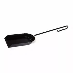NORDFLAM Ash Scoop with 560mm Handle, Black