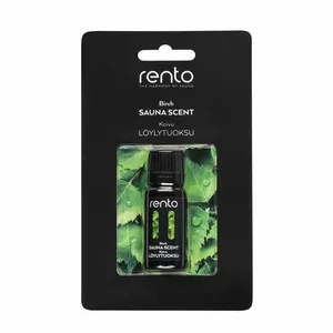 Sauna fragrance oil RENTO Birch 10 ml – aroma oil for steam and diffuser