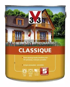 Пропитка для древесины V33 Classique (Scandinavia) — защитная обработка для внутри/снаружи