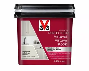 Krāsa V33 Kitchen Perf Cotton Color 0,75 l — virtuves krāsa, kokvilnas apdare, 0,75 l